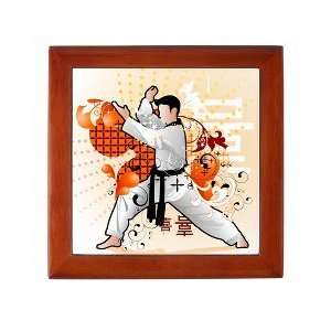  Martial Arts Orange Glow Tile Box