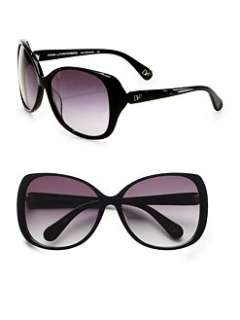 Diane von Furstenberg   Kelli Modern Plastic Square Sunglasses