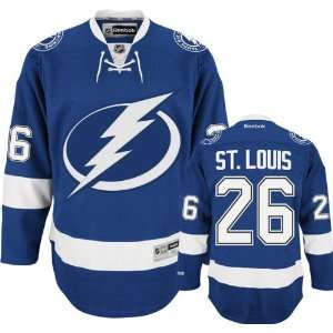 Martin St. Louis Jersey Reebok Blue #26 Tampa Bay Lightning Premier 