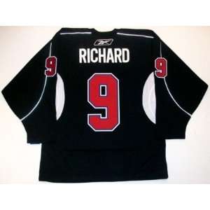 Maurice Richard Montreal Canadiens Black Rbk Jersey   X Large