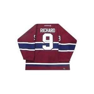 Maurice Richard Signed Jersey   Replica   Autographed NHL Jerseys