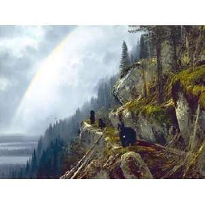 Michael Coleman   On the Nimpkish River Canvas Giclee