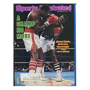 Michael Spinks 1985 Sports Illustrated