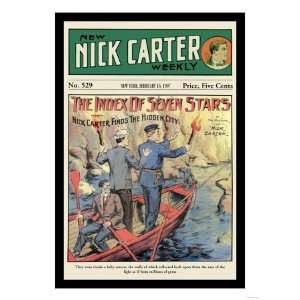 Nick Carter The Index of Seven Stars Giclee Poster Print, 18x24