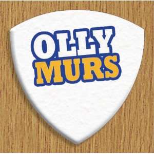 Olly Murs 5 X Bass Guitar Picks Both Sides Printed