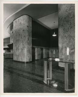 1940s Photo~Lobby & Elevators~Mercantile National Bank Building 