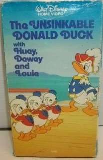 THE UNSINKABLE DONALD DUCK   HUEY, DEWEY & LOUIE   DISNEY Kids Movie 