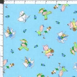   Engelbreit Humpy Dumpy Cat and the Fiddle Nursery Rhymes Cotton Fabric