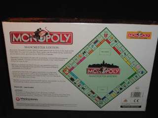 Manchester Monopoly UK Edition New SEALED Great Britain England United 