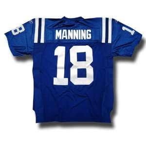 Peyton Manning #18 Indianapolis Colts Authentic NFL Player Jersey by 