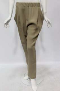  Phllip Lim 3.1 womens draped tapered silk trouser pants 
