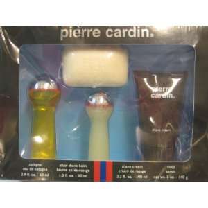 Pierre Cardin Complete Gift Set for Men 4 Pcs ( 2.0 Oz Cologne Splash 
