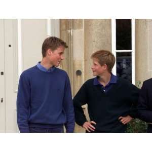 Prince William and Prince Harry at Highgrove discussing Prince William 