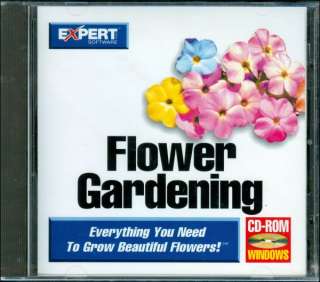Flower Gardening from Expert Software database calendar Windows 98 95 