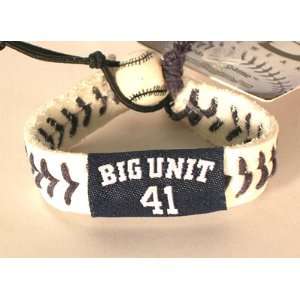 Randy Johnson Yankees Baseball Seam Wristband New