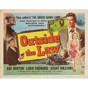 Outside the Law Poster Movie 11 x 14 Inches   28cm x 36cm Ray Danton 