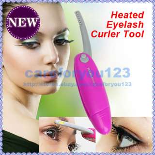   Lash Tool Portable Mini Foldable Makeup Curling Heated Eyelash Curler