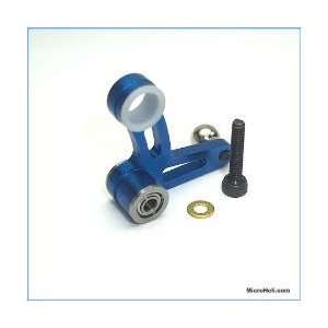  Aluminum Bell Crank, Blue T REX 450 V2 Toys & Games