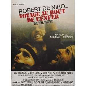  Deer Hunter Poster French 27x40 Robert De Niro Christopher 