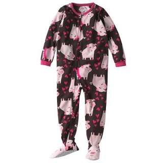 Carters Pig Fleece Footed Pajamas   Infant  Kohls