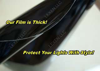 16 X 48 Dark Smoked Tail Lights Film Overlay Cover Smoke Tint Roll 