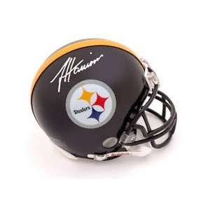 Santonio Holmes Pittsburgh Steelers Autographed Pro Helmet