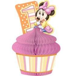 Minnie Mouse 1st Birthday Centerpiece Party Supplies  