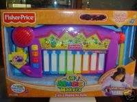 FISHER PRICE LIL MUSIC MAKERS 2 IN 1 PIANO TO XYLO NEW  