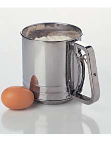   Cup Squeeze Stainless Steel Flour Sifter 078915221568  