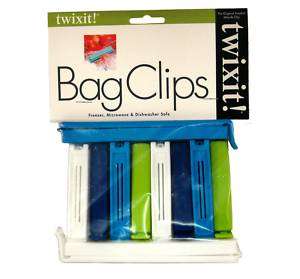 Twixit Clip Large Food Storage Bag Sealer Clips   10pk  
