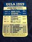 1973 UCLA Bruins Football Pocket Schedule  