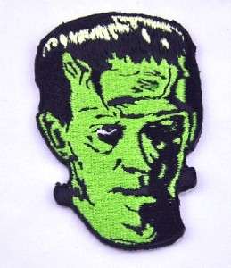 Classic Monster Frankenstein Patch Cult Movie Iron On  