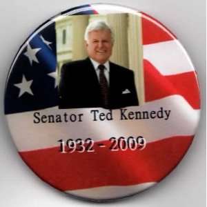 Senator Edward Ted Kennedy Memorial Pinback Button 