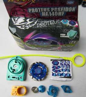 New Top Rapidity Bey Proteus Poseidon Beyblade Metal Fusion HA140HF 