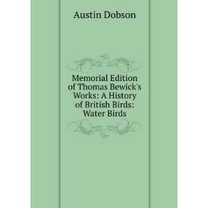  Memorial Edition of Thomas Bewicks Works A History of 