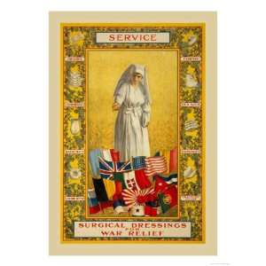   War Relief Giclee Poster Print by Thomas Tryon, 24x32