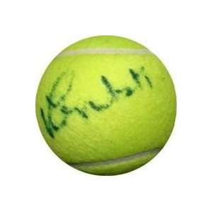 Vitas Gerulaitis Autographed/Hand Signed Tennis Ball