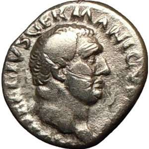  VITELLIUS 69AD Rare Authentic Genuine Ancient Silver Roman 