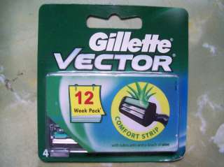 Gillette Vector Razor Twin Blade Cartridges  