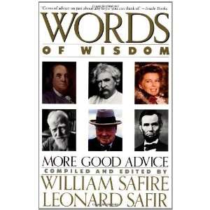  Words of Wisdom [Paperback] William Safire Books