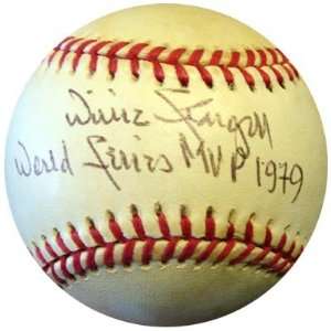 Willie Stargell Autographed Ball   NL WS MVP 1979 PSA DNA