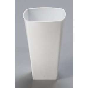  KAYA 8 OZ. DISPOSABLE SQUARE WHITE TUMBLER CUPS 336 PIECES 