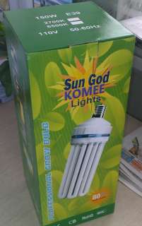 THE ONLY 150 WATT 8U CFL GROW BULB,2700K FLOWERING**  