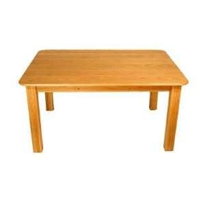  Lumberjack Table with Butcher Block Top Finish Natural 