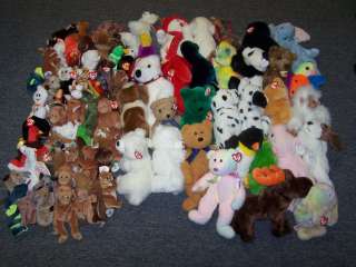 OVER 165 TY BEANIE BABIES, BUDDIES, CLASSICS COLLECTION  HUGE 