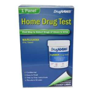  Drughawk 1 Panel Home Drug Test, Marijuana Health 