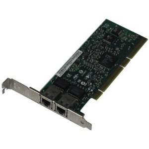 A7012 60001 Dual Port PCI X 10/100/1000Base T Ethernet Gigabit Adapter 