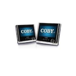   TFDVD7751 7 Inch Tablet Portable Dual Screen DVD Player, Black by Coby