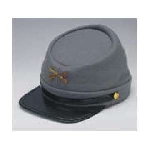 Confederate Army Soldier Kepi Hat Costume Civil War Cap  