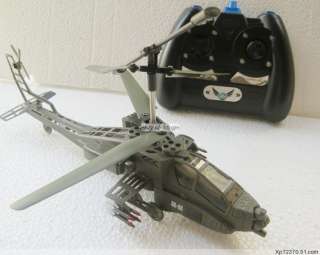 CHANNEL AH 64 RC HELICOPTER APACHE REMOTE CONTROL TOY  